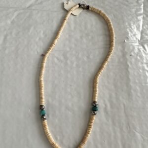 Necklace Melon With Turquoise Pendant