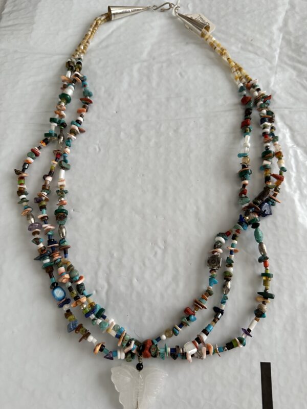 Necklace Treasure with Butterfly