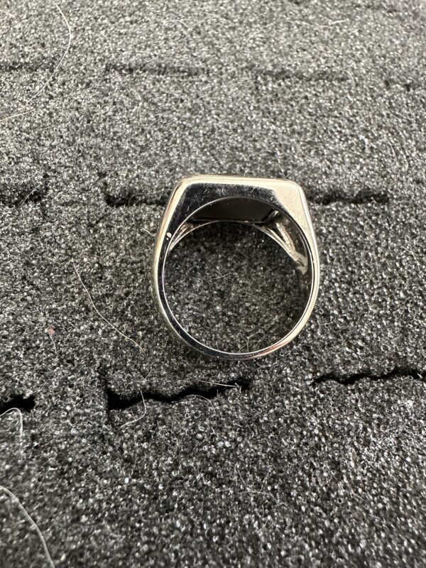 Ring Ammolite Sterling Silver Plain - Image 2