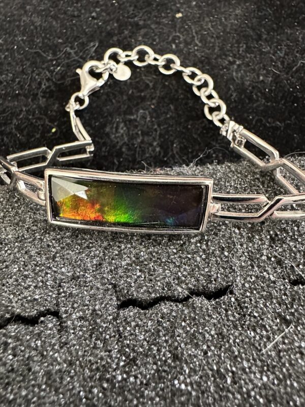Bracelet Ammolite Silver 20 X 4mm - Image 2
