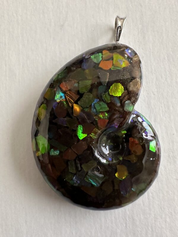 Pendant Ammosaic Swirl Large